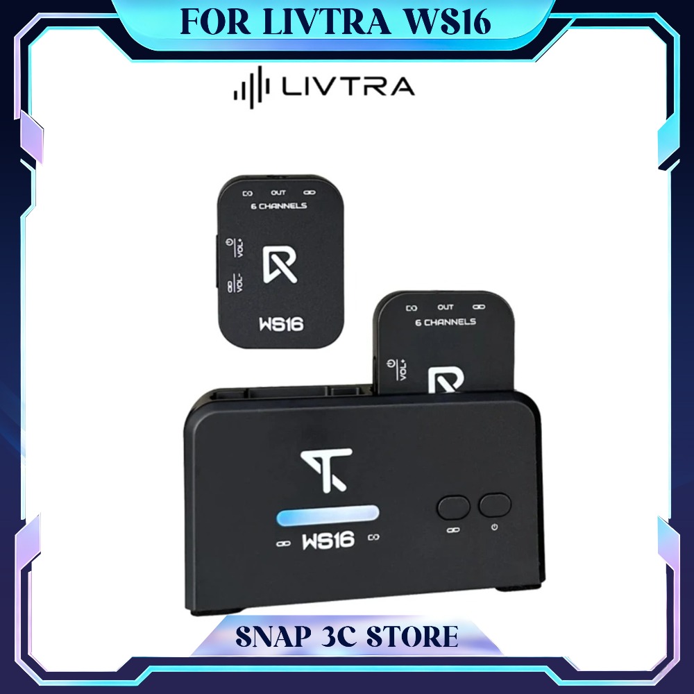 In Ear Monitor Iem - LIVTRA WS16 5.8GHz ワイヤレスIEMシステム 1T2R 送信機・受信機