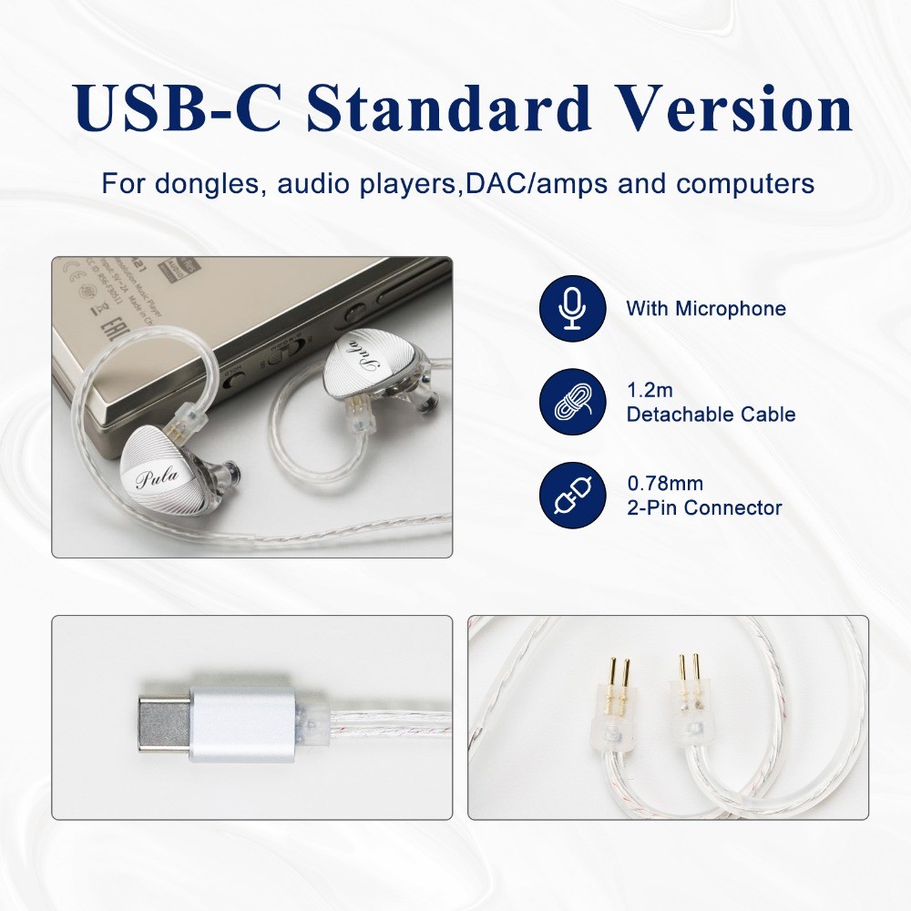 PULA Audio ARC 有線イヤホン IEM、1DD  - In Ear Monitor Iem のレビューと価格