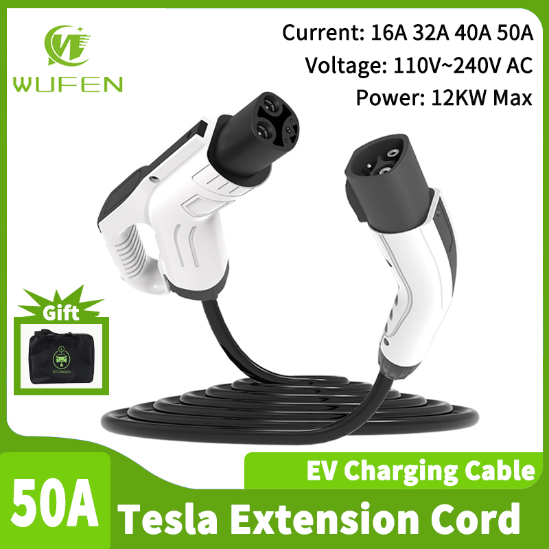 WUFEN 電気自動車充電器用 NACS 充電延長ケーブル  - Cable Extension 3.5 のレビューと価格