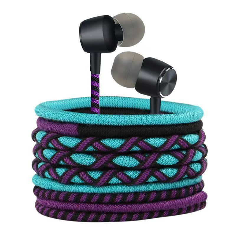編組ワイヤーイヤホン 3.5mm インイヤーヘッドフォン マ - Audiophile Headphone Wired のレビューと価格