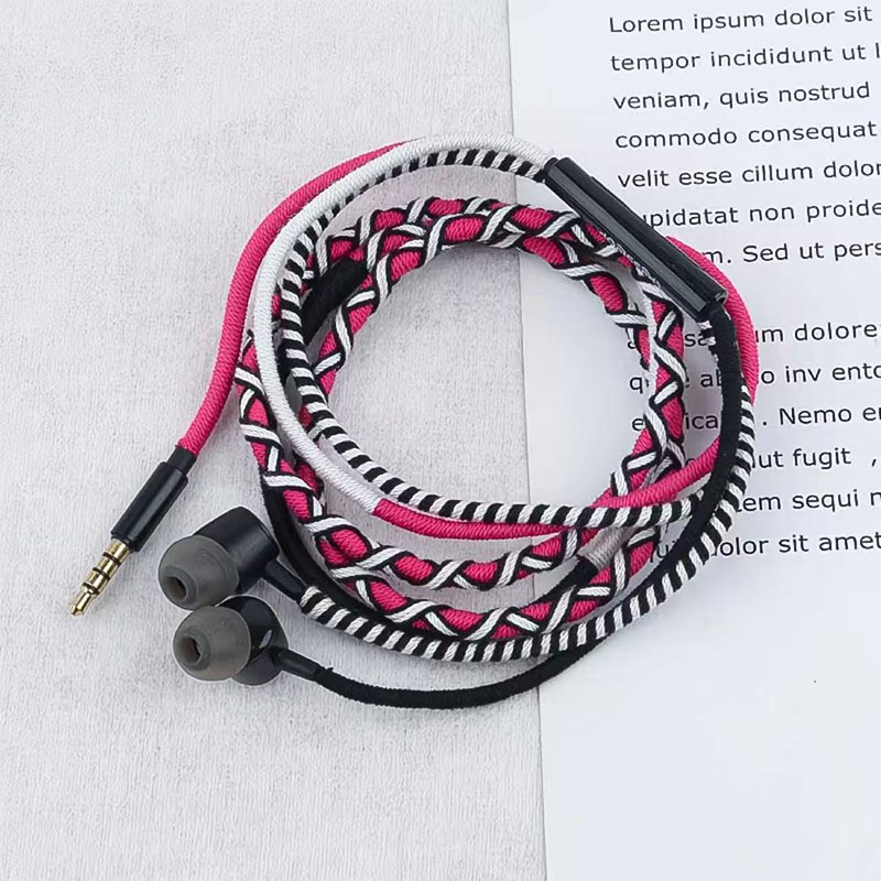 編組ワイヤーイヤホン 3.5mm インイヤーヘッドフォン マ - Audiophile Headphone Wired のレビューと価格